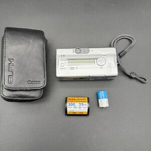 Canon Camera ELPH Z3 APS Tested Compact Film 2x Zoom Point & Shoot w/ Case, film